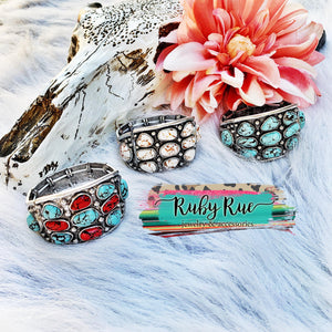 Western Stretch Bracelet - Ruby Rue Jewelry & Accessories