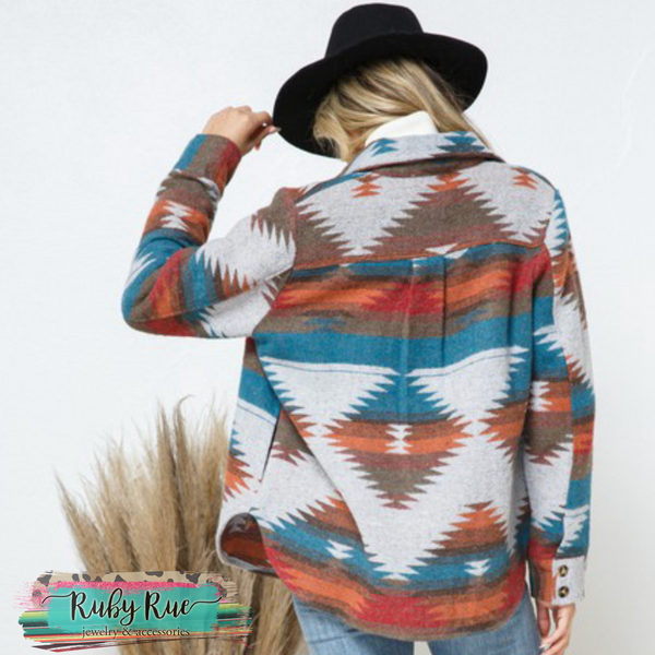 The Callie Aztec Jacket - Ruby Rue Jewelry & Accessories