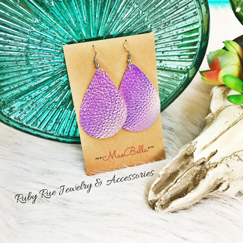 Unicorn Canvas Earrings - Ruby Rue Jewelry & Accessories