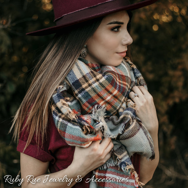 The Maple Blanket Scarf - Ruby Rue Jewelry & Accessories