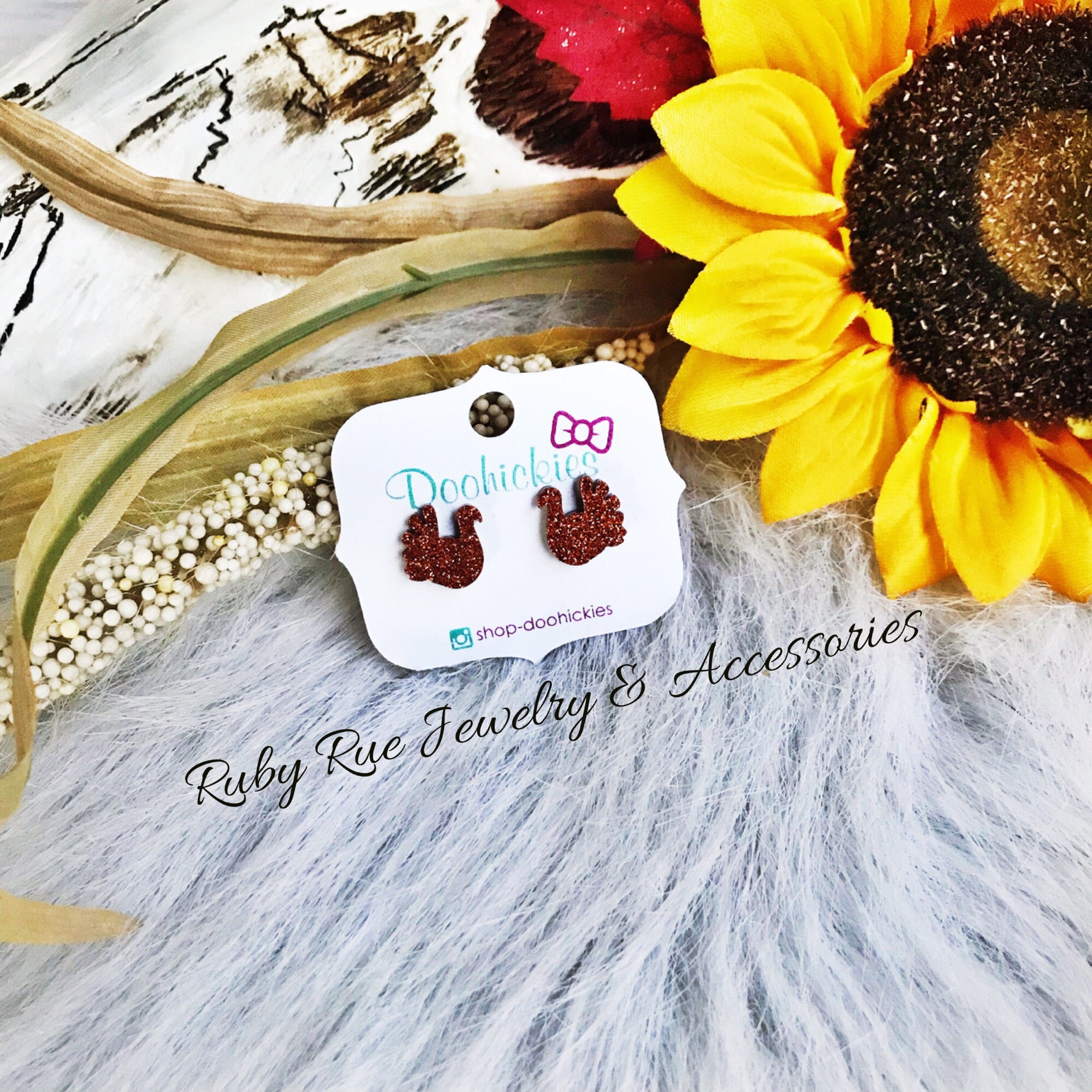 Turkey Earrings - Ruby Rue Jewelry & Accessories