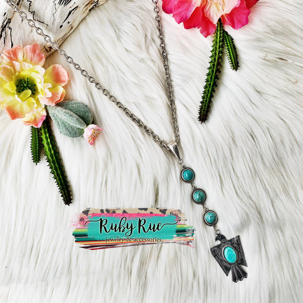 Thunderbird Necklace - Ruby Rue Jewelry & Accessories