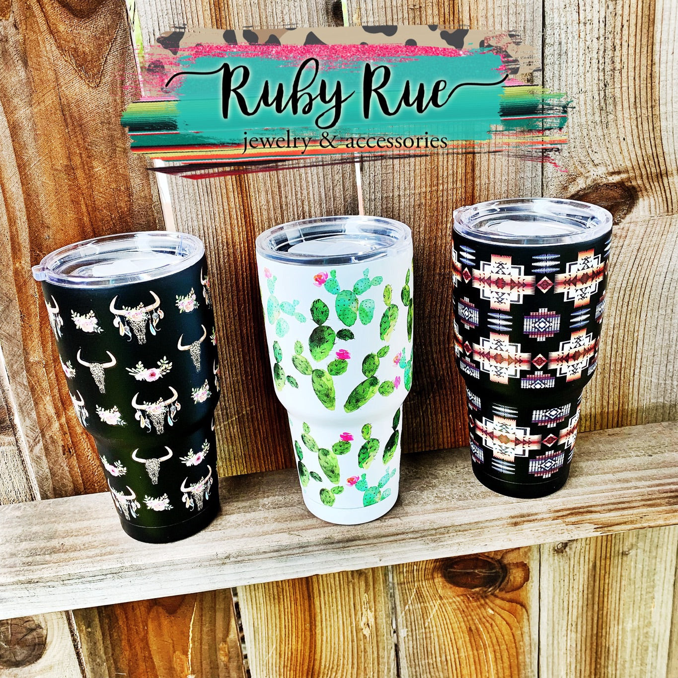 Ruby Rue Tumblers - Ruby Rue Jewelry & Accessories